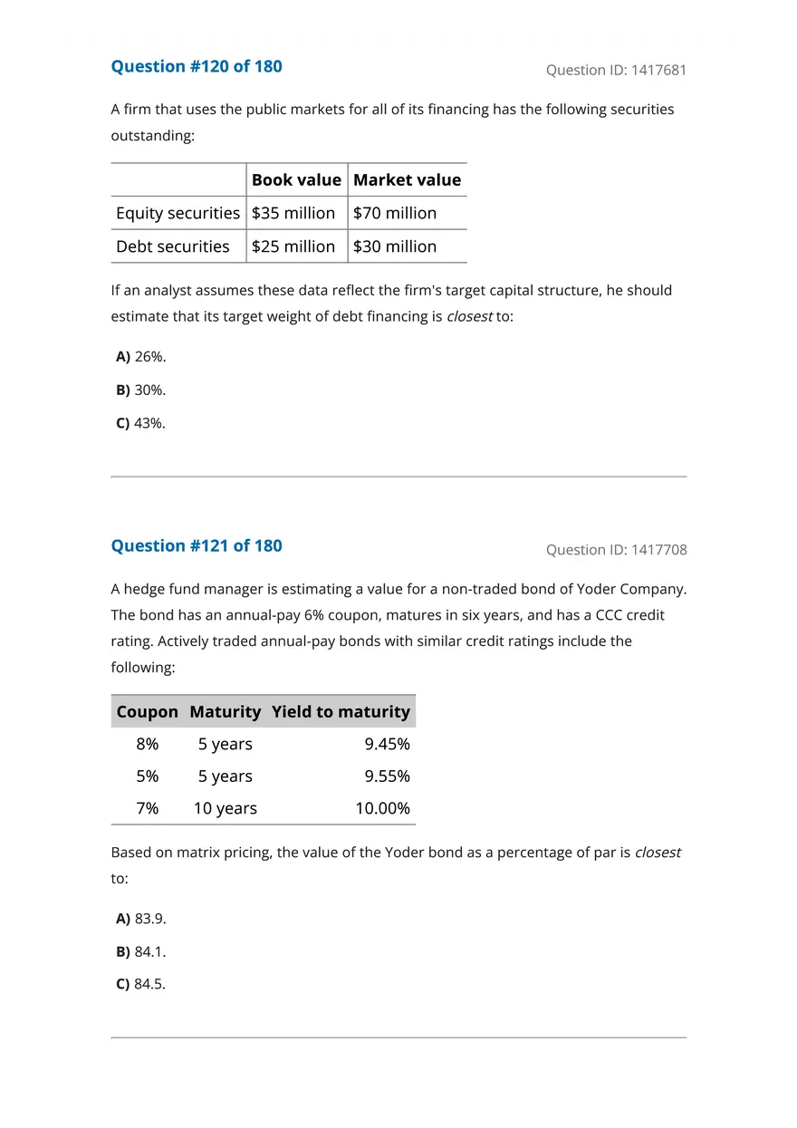 CFA Level 1 Economics Questions - Page 37