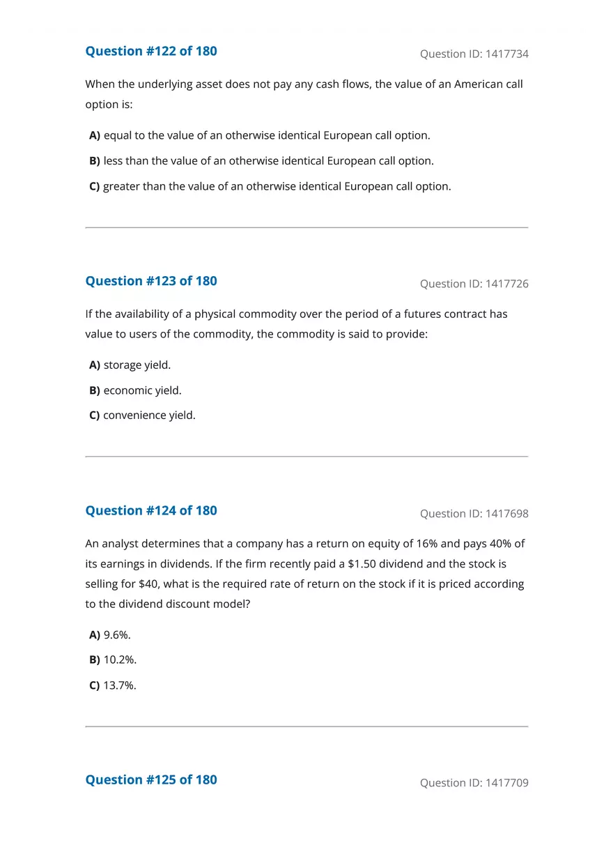 CFA Level 1 Economics Questions - Page 38