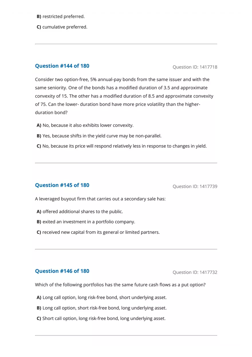 CFA Level 1 Economics Questions - Page 45