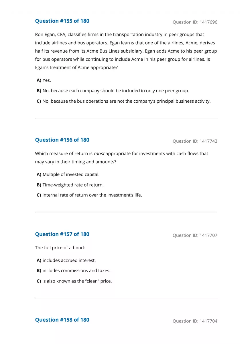 CFA Level 1 Economics Questions - Page 50