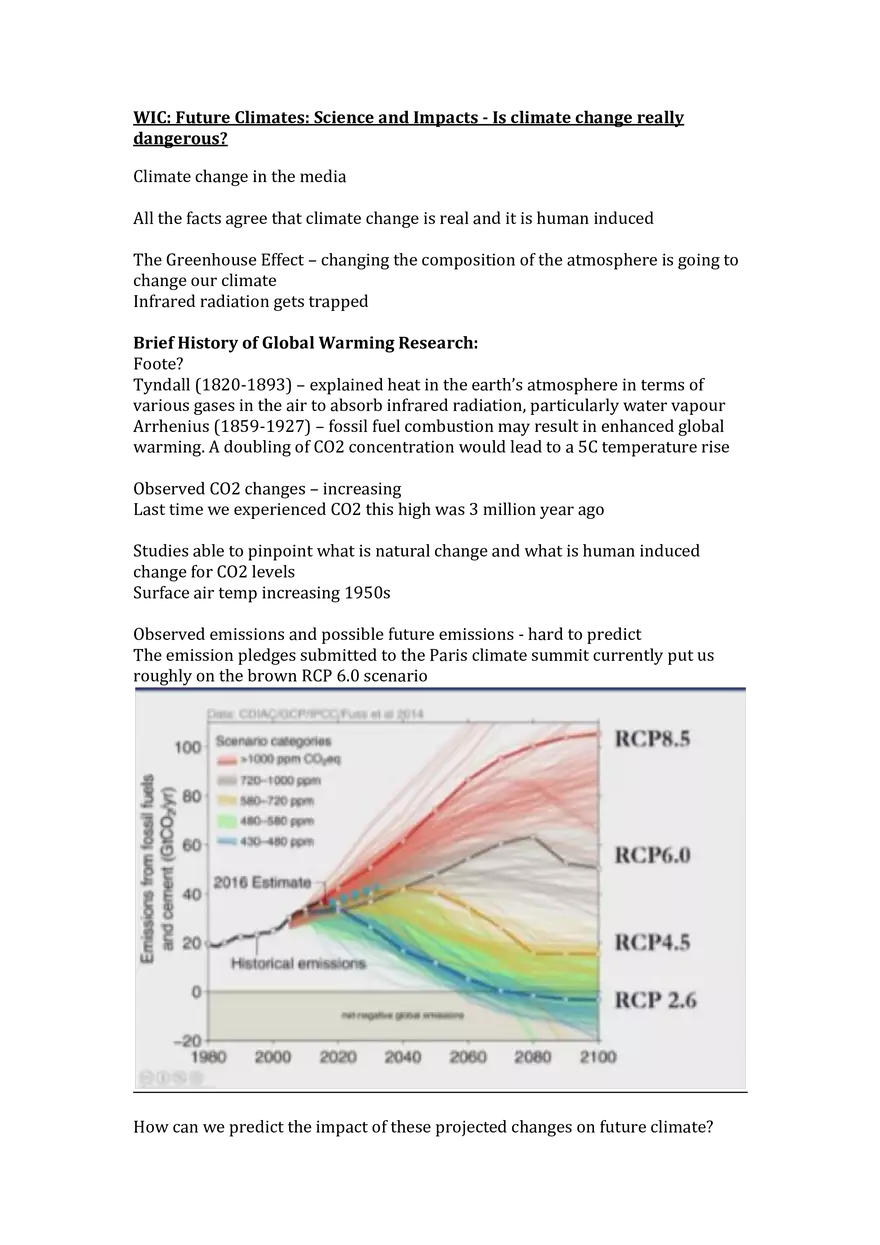 Lecture 2: WIC is Climate Change Really Dangerous - Page 1