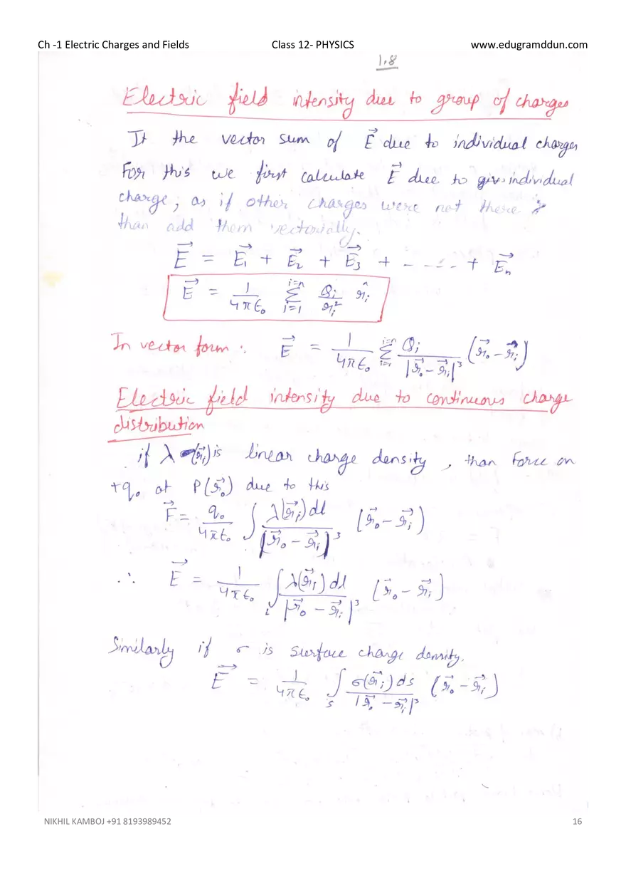 Chapter 1: Electric Charges and Fields - Page 8
