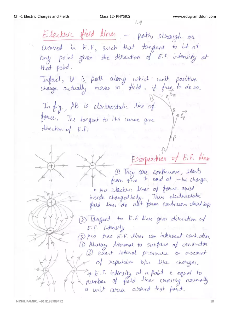 Chapter 1: Electric Charges and Fields - Page 10