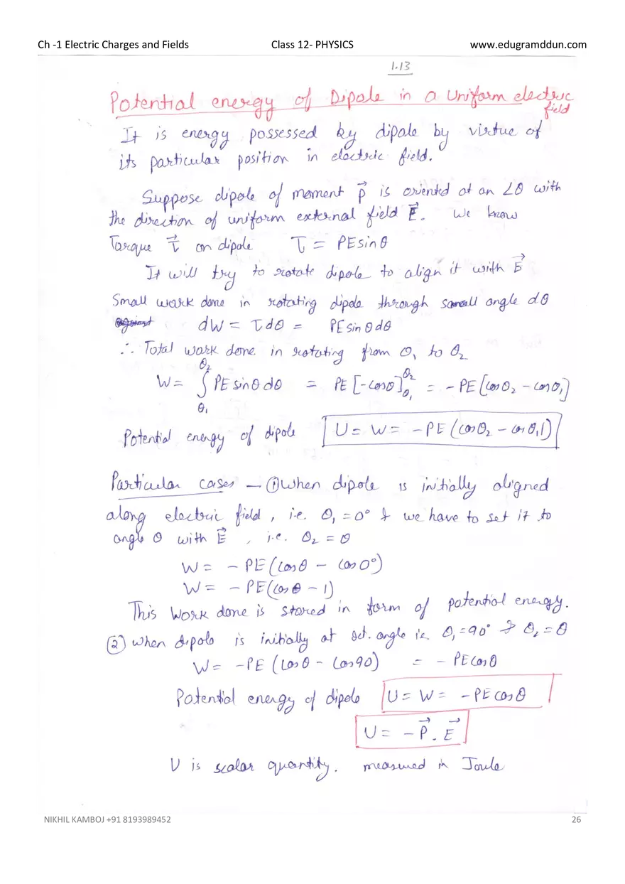 Chapter 1: Electric Charges and Fields - Page 19