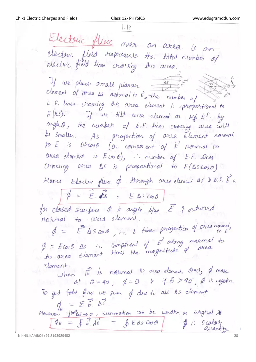 Chapter 1: Electric Charges and Fields - Page 21