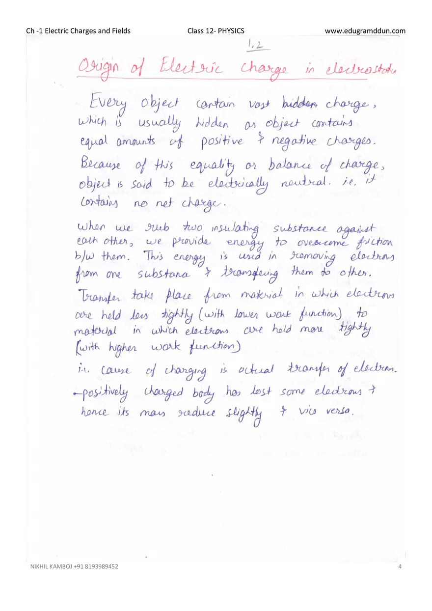 Chapter 1: Electric Charges and Fields - Page 24