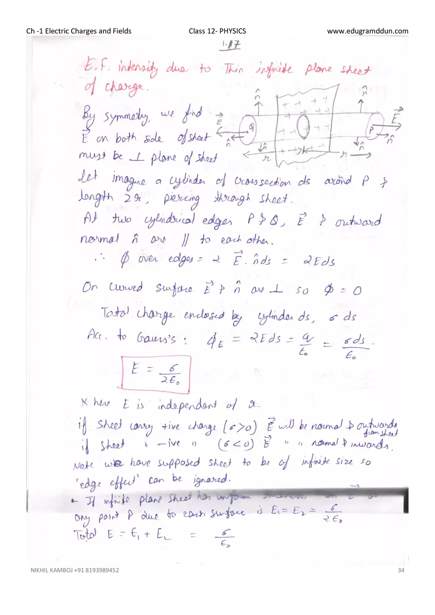 Chapter 1: Electric Charges and Fields - Page 28