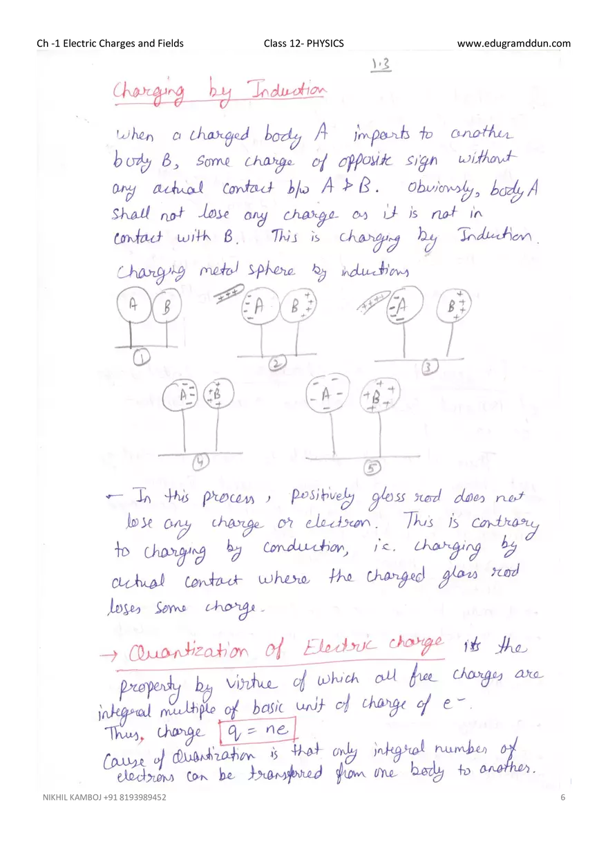 Chapter 1: Electric Charges and Fields - Page 33