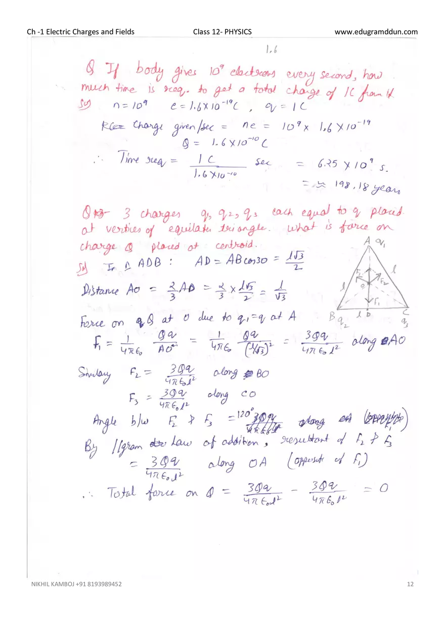 Chapter 1: Electric Charges and Fields - Page 4