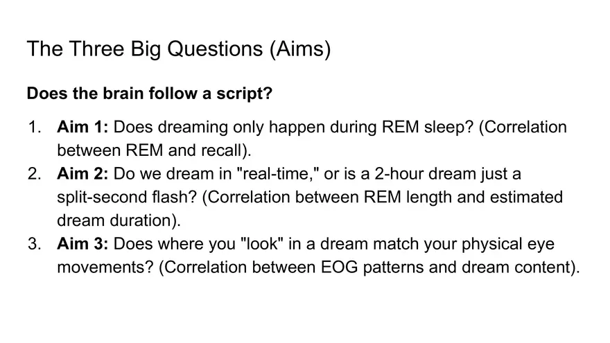 AICE Psych Exam Review - Dement and Kleitman - Page 3