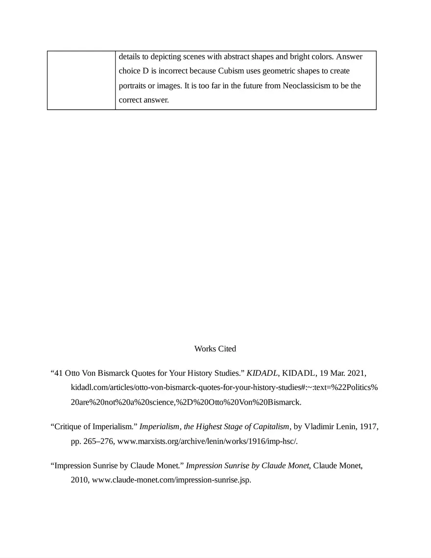 AP European History Unit 7 Quiz - Page 7