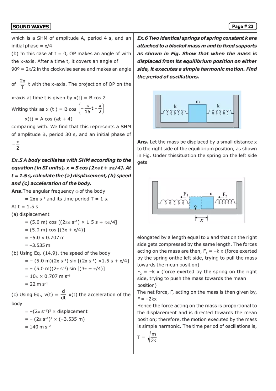 Sound Waves Solved Example - Page 2