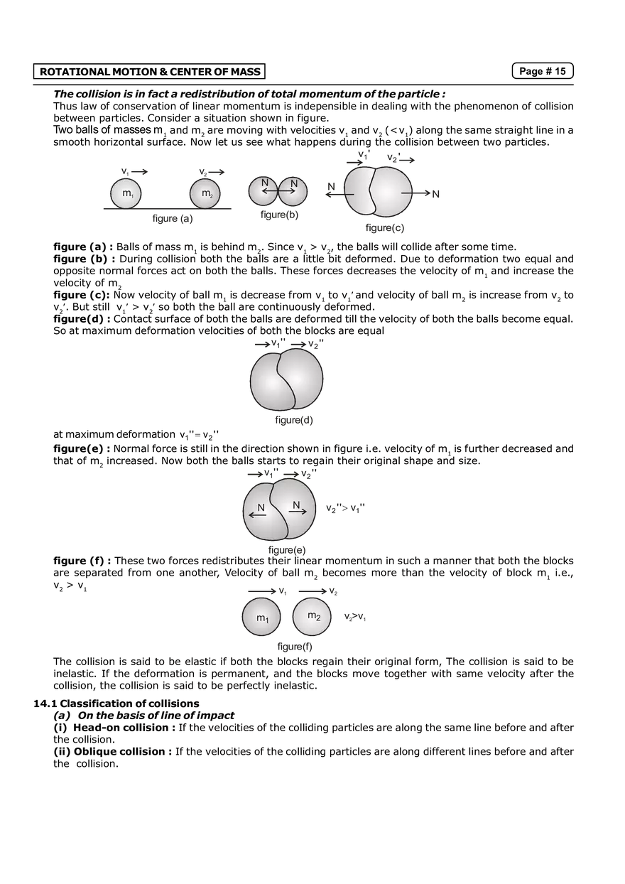 Rotational Motion & Center of Mass  Notes - Page 7