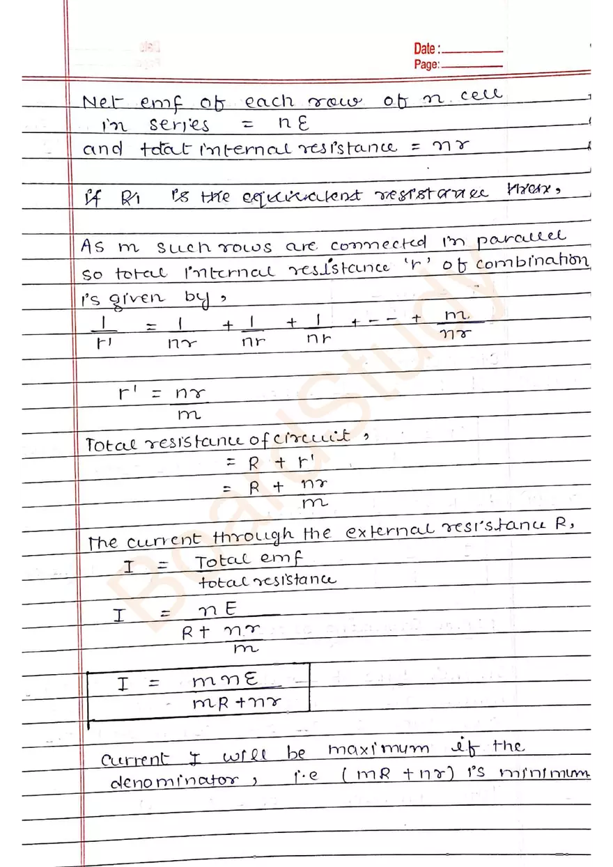 Chapter 3: Current Electricity - Page 16