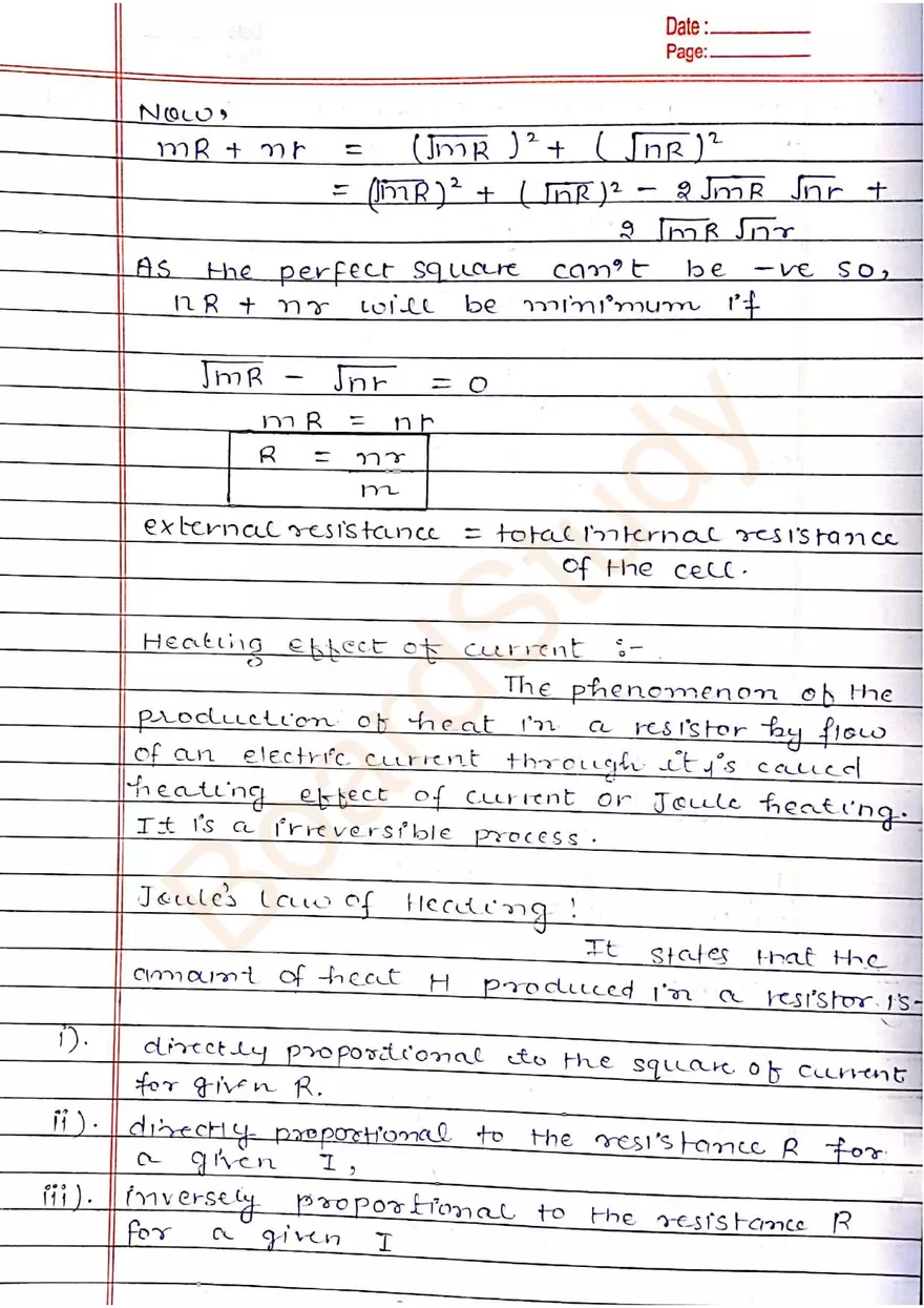 Chapter 3: Current Electricity - Page 17