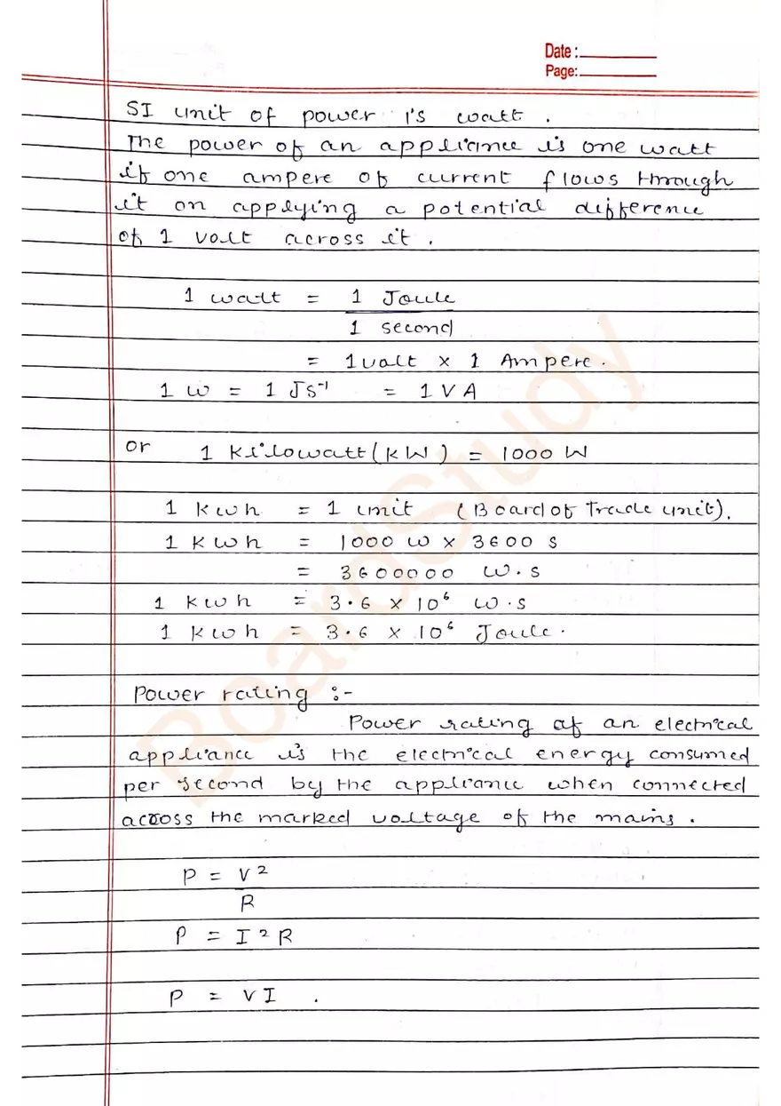 Chapter 3: Current Electricity - Page 19