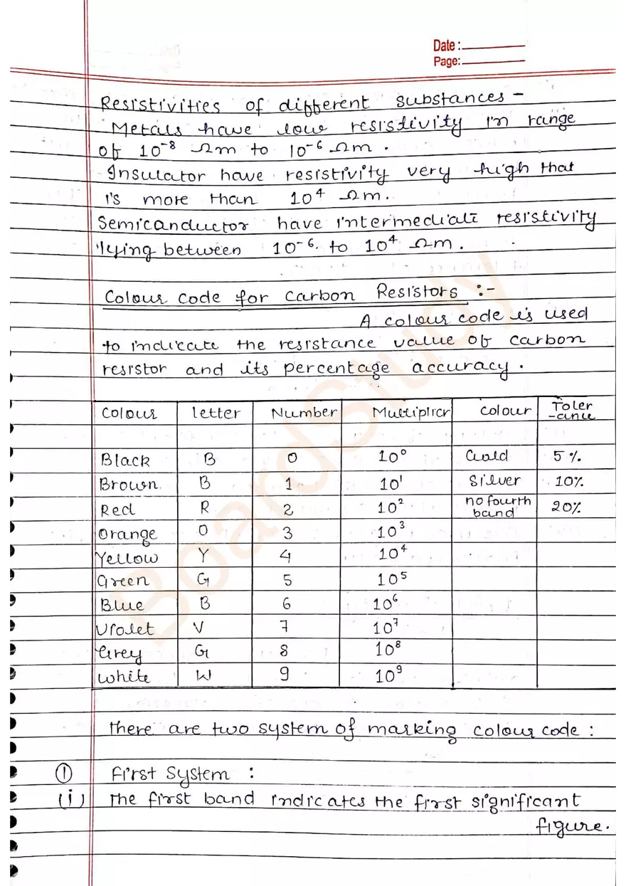Chapter 3: Current Electricity - Page 29