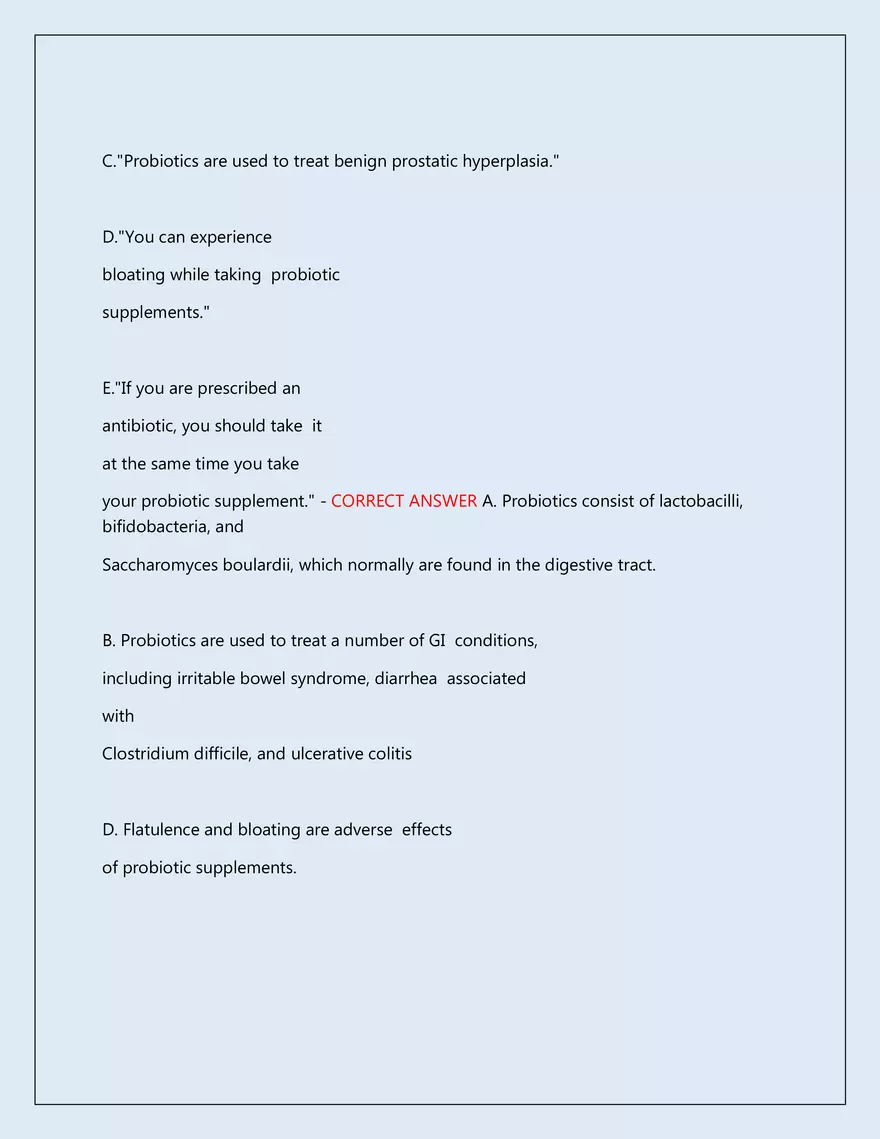 RN Pharmacology Latest 2026\2027 Actual Exam 242 Questions And Answers - Page 7