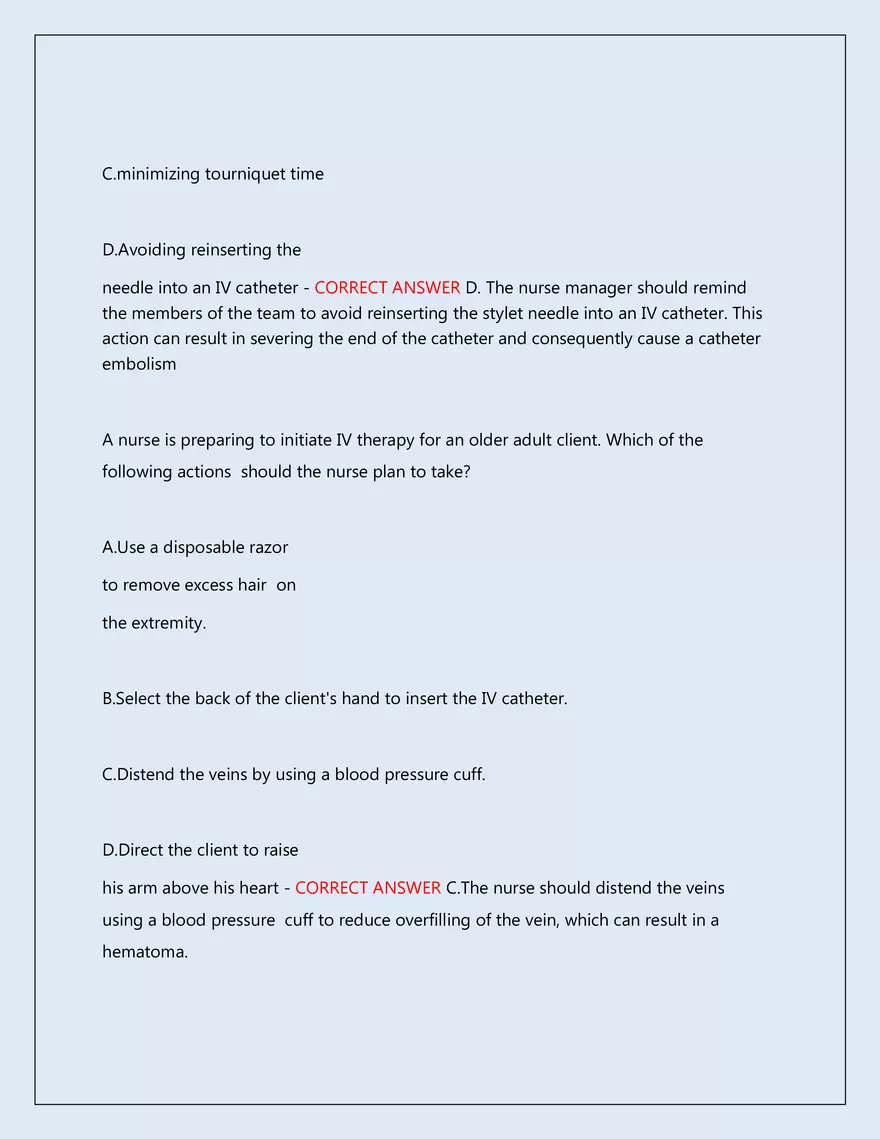 RN Pharmacology Latest 2026\2027 Actual Exam 242 Questions And Answers - Page 14