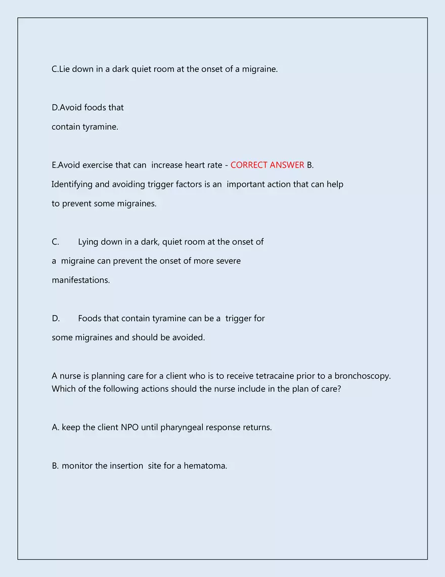 RN Pharmacology Latest 2026\2027 Actual Exam 242 Questions And Answers - Page 43