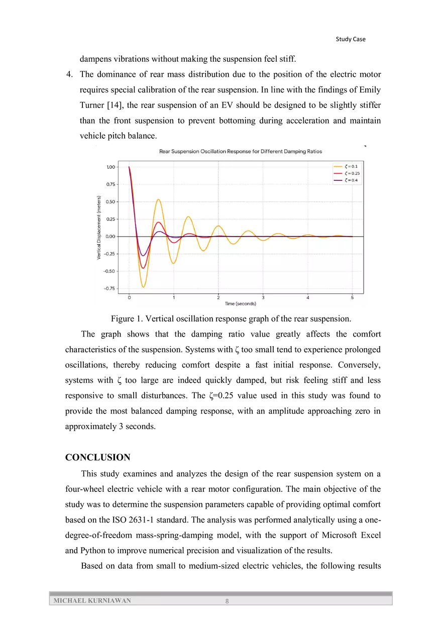 Analysis of Rear Suspension Design in Electric Vehicles - Page 8