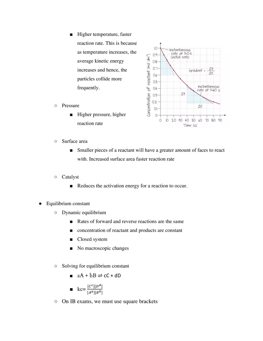 IB SL Chemistry Unit 6 - Page 3
