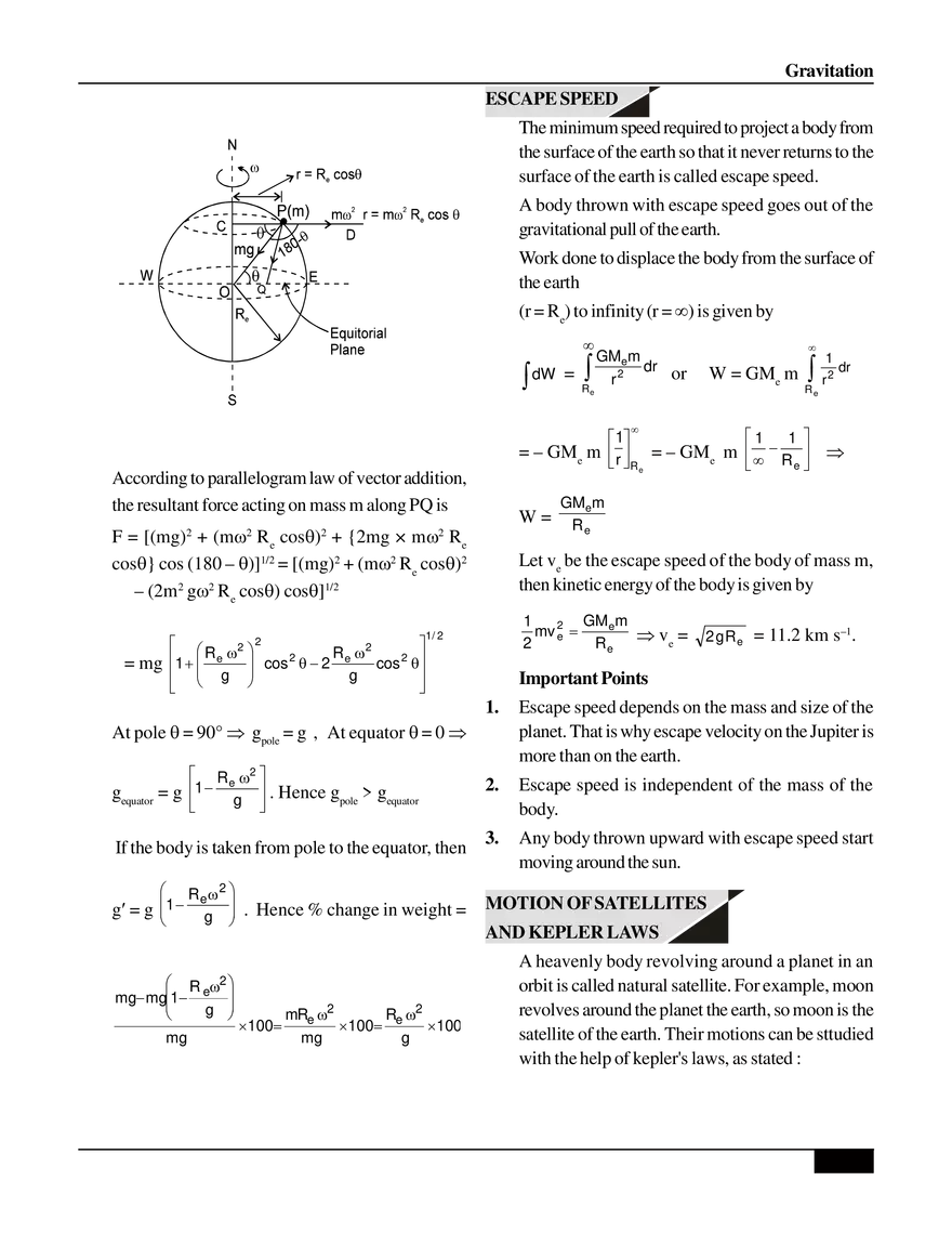 Gravitation Study Guide - Page 4