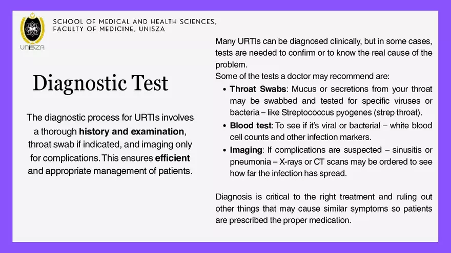 Presentation - Upper Respiratory Tract Infections - Page 7