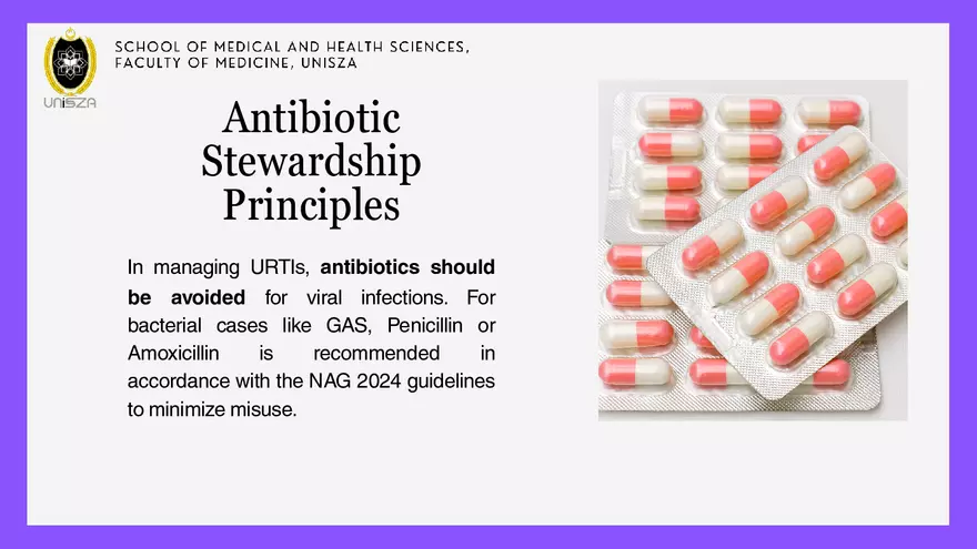 Presentation - Upper Respiratory Tract Infections - Page 9