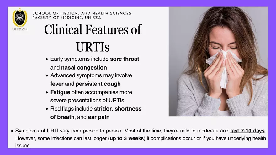 Presentation - Upper Respiratory Tract Infections - Page 6