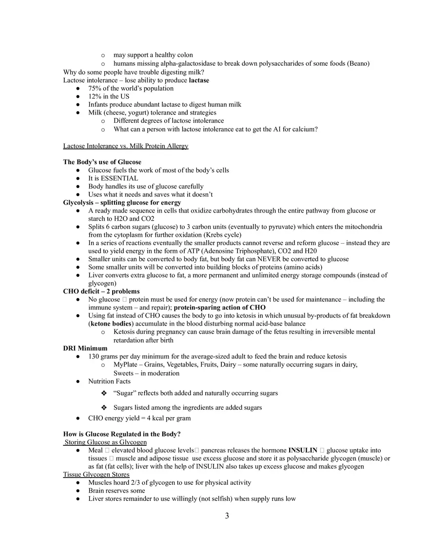 Chapter 4: The  Carbohydrates - Page 3