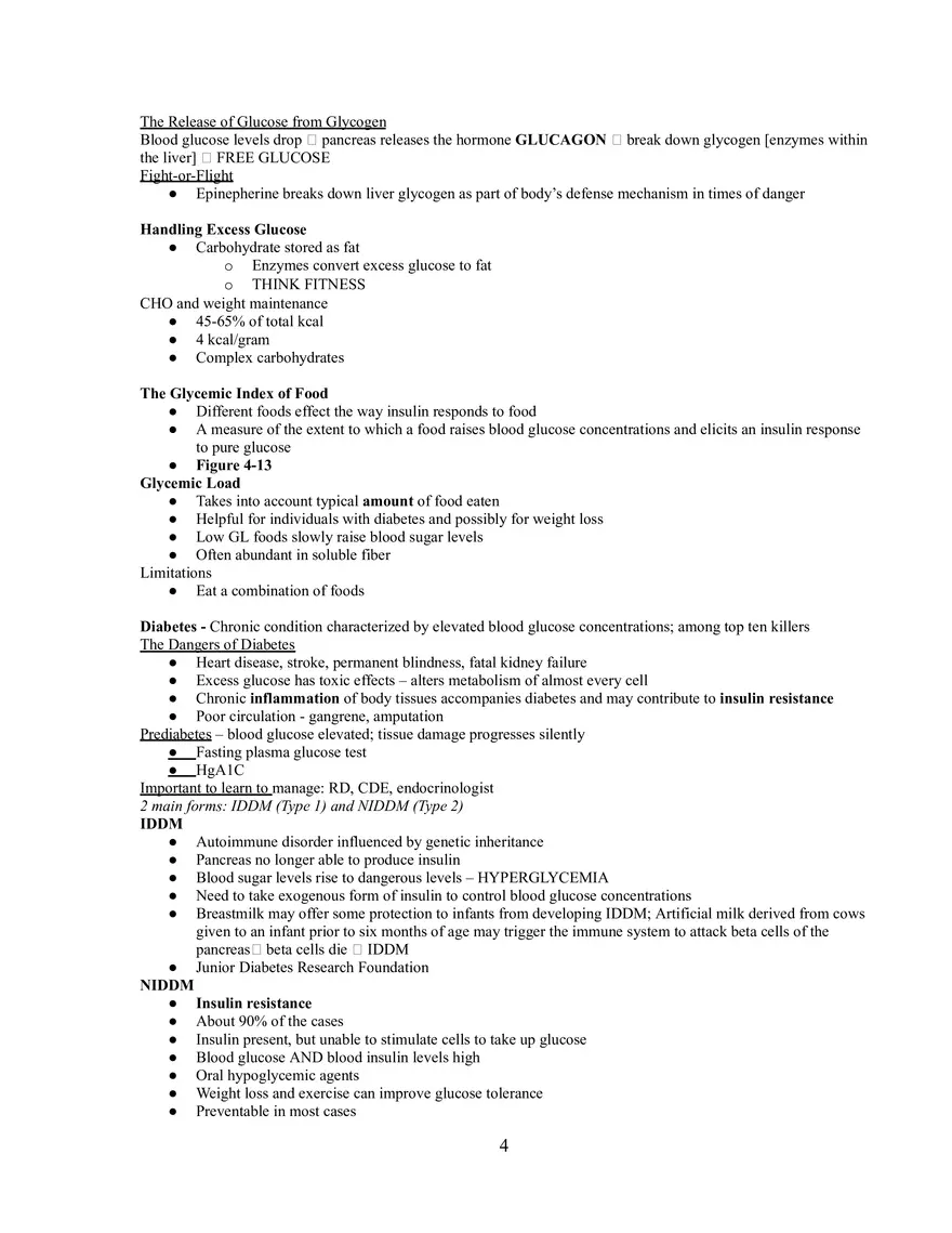 Chapter 4: The  Carbohydrates - Page 4