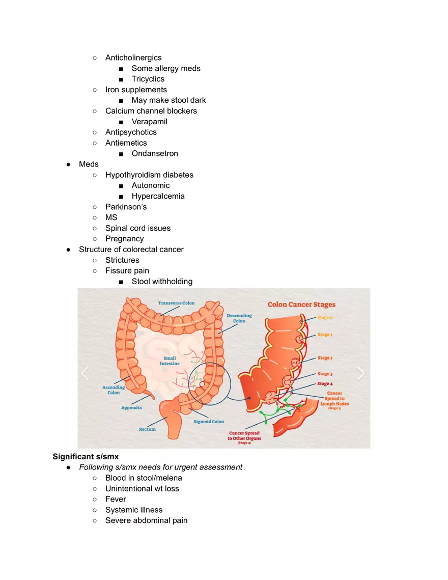 Constipation Cheat Sheet - Page 2