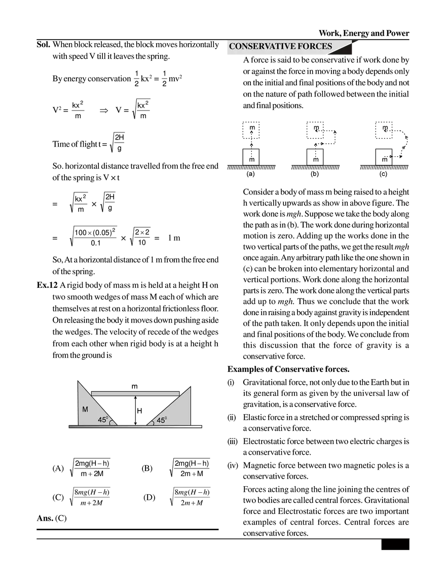 Work, Energy and Power - Page 15