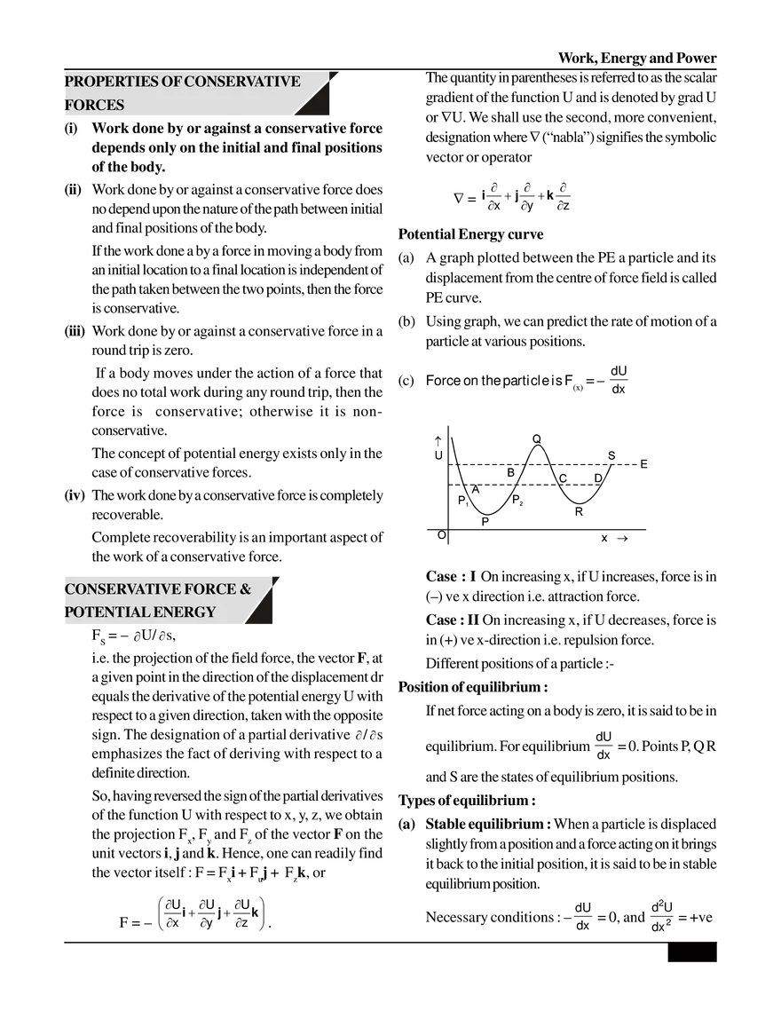 Work, Energy and Power - Page 16