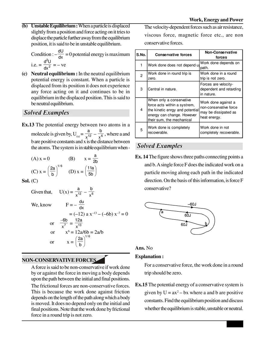 Work, Energy and Power - Page 3