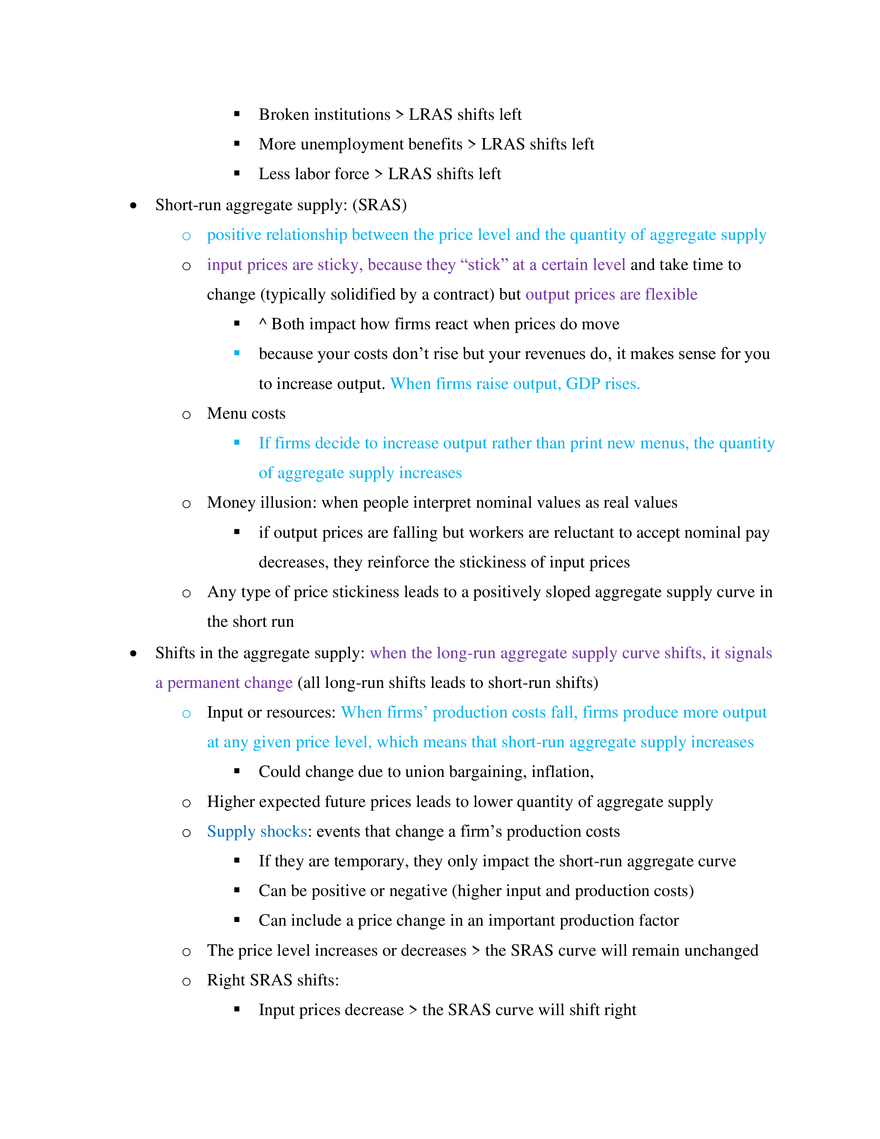 Chapter 26 Macroeconomics- The Aggregate Demand-Aggregate Supply Model - Page 7