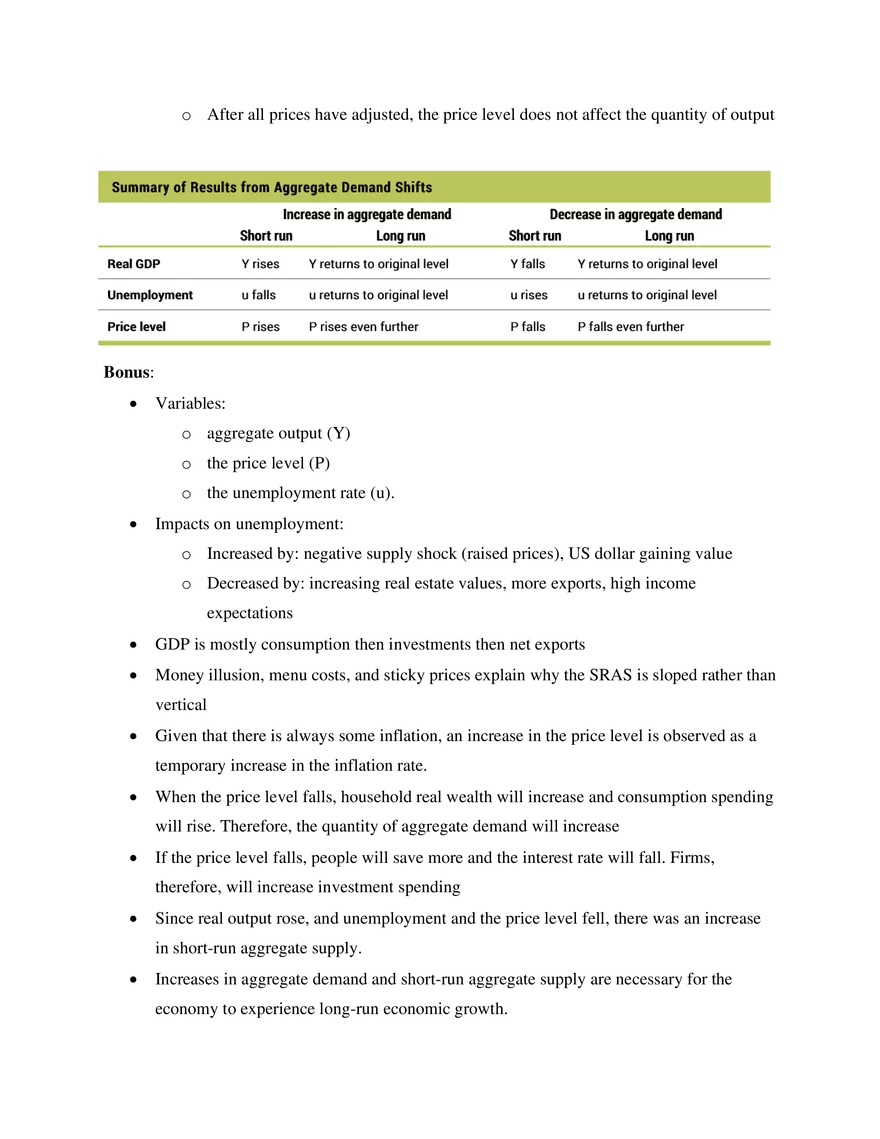 Chapter 26 Macroeconomics- The Aggregate Demand-Aggregate Supply Model - Page 11