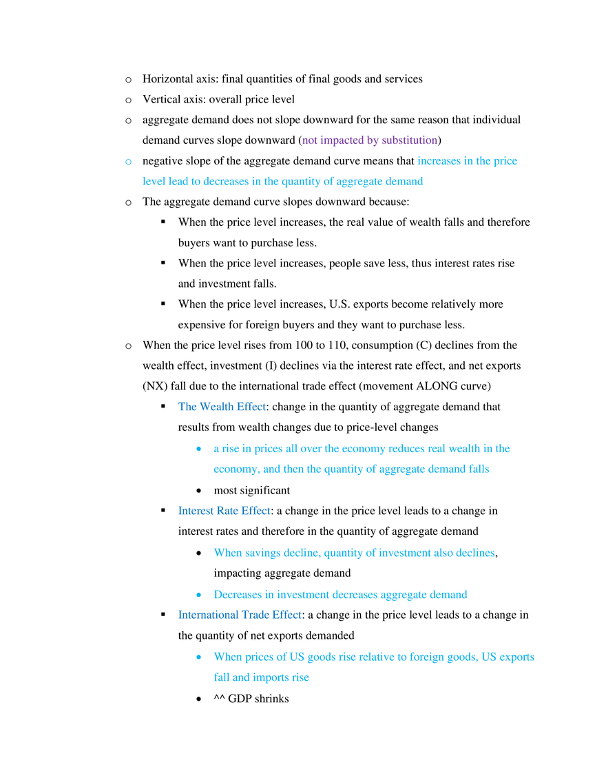 Chapter 26 Macroeconomics- The Aggregate Demand-Aggregate Supply Model - Page 2