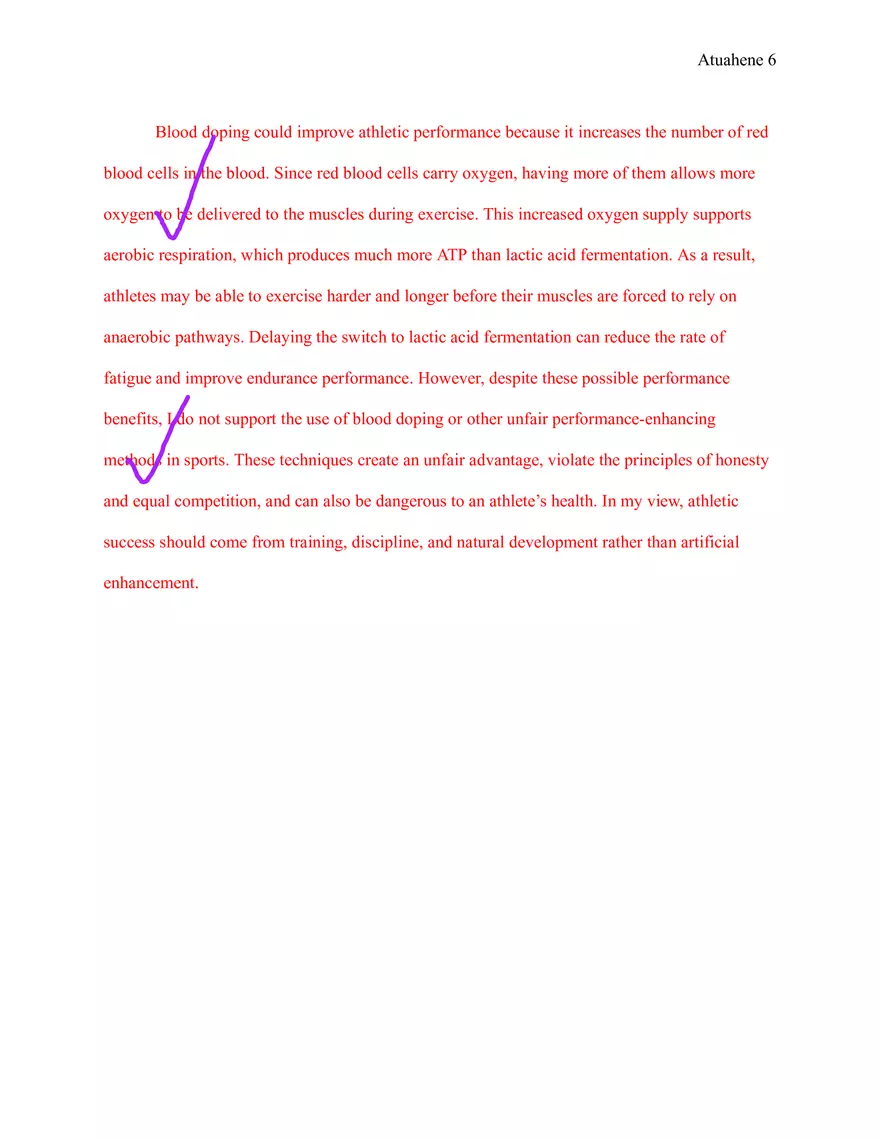 Anaerobic Respiration Clothespin Lab - Discussion Questions - Page 6