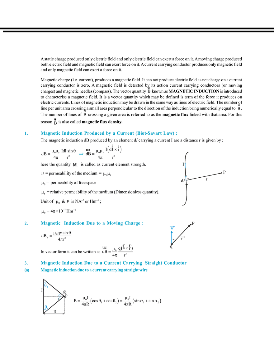 Magnetic Effect of Current and Magnetism - Page 48
