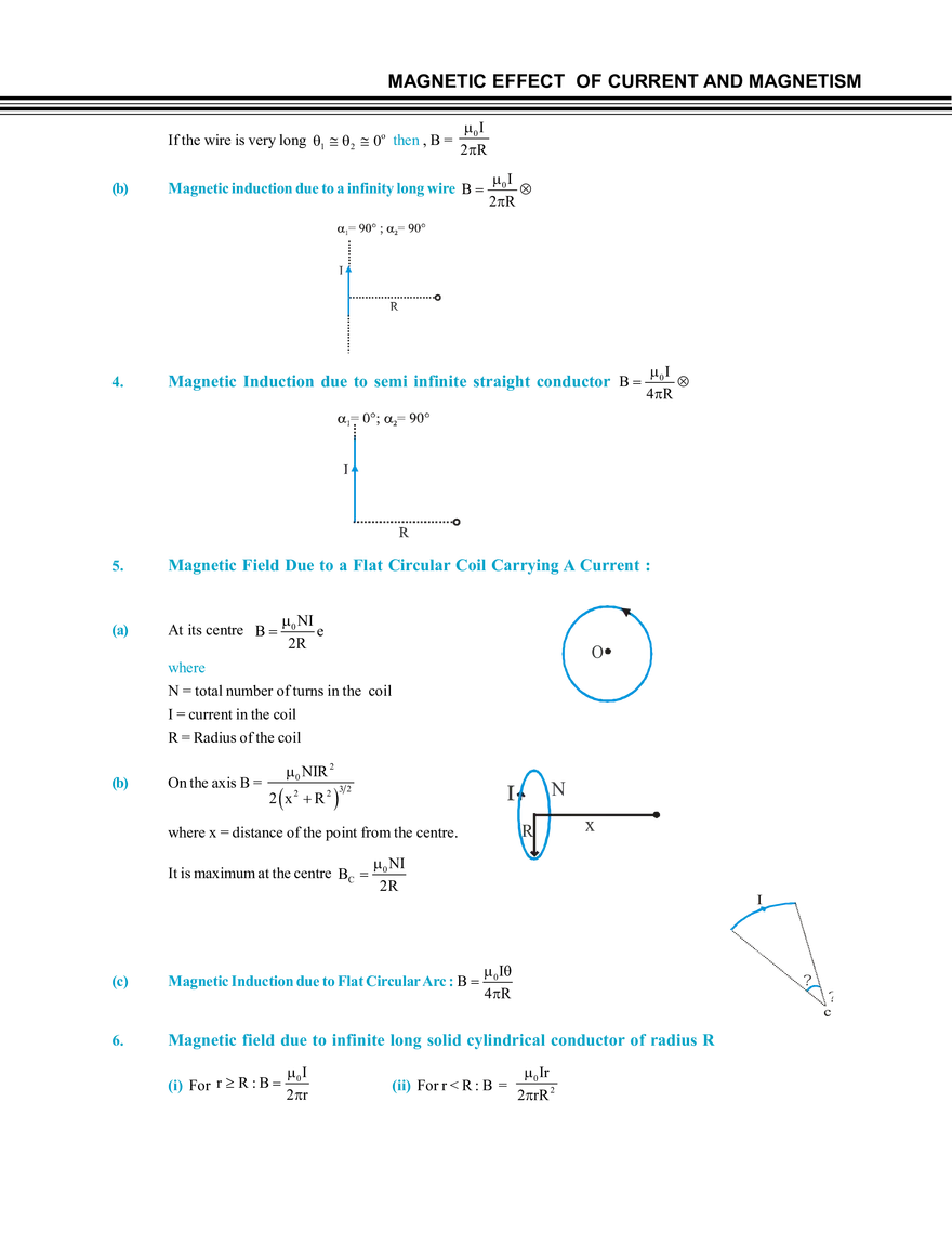 Magnetic Effect of Current and Magnetism - Page 49