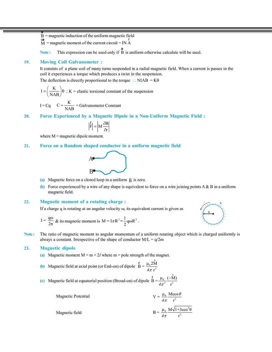 Magnetic Effect of Current and Magnetism - Page 52