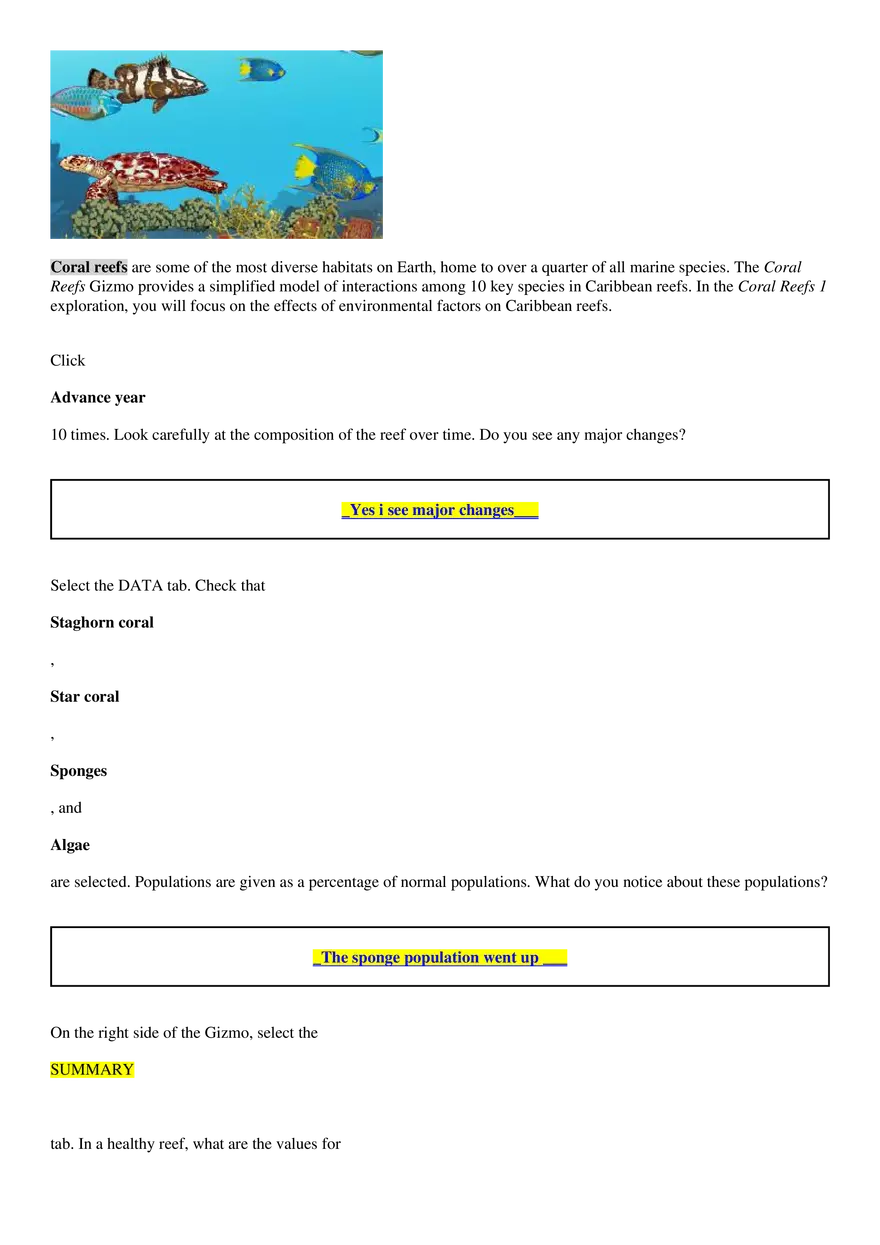 Day 67 & 68 Coral Reef Gizmo - Page 2