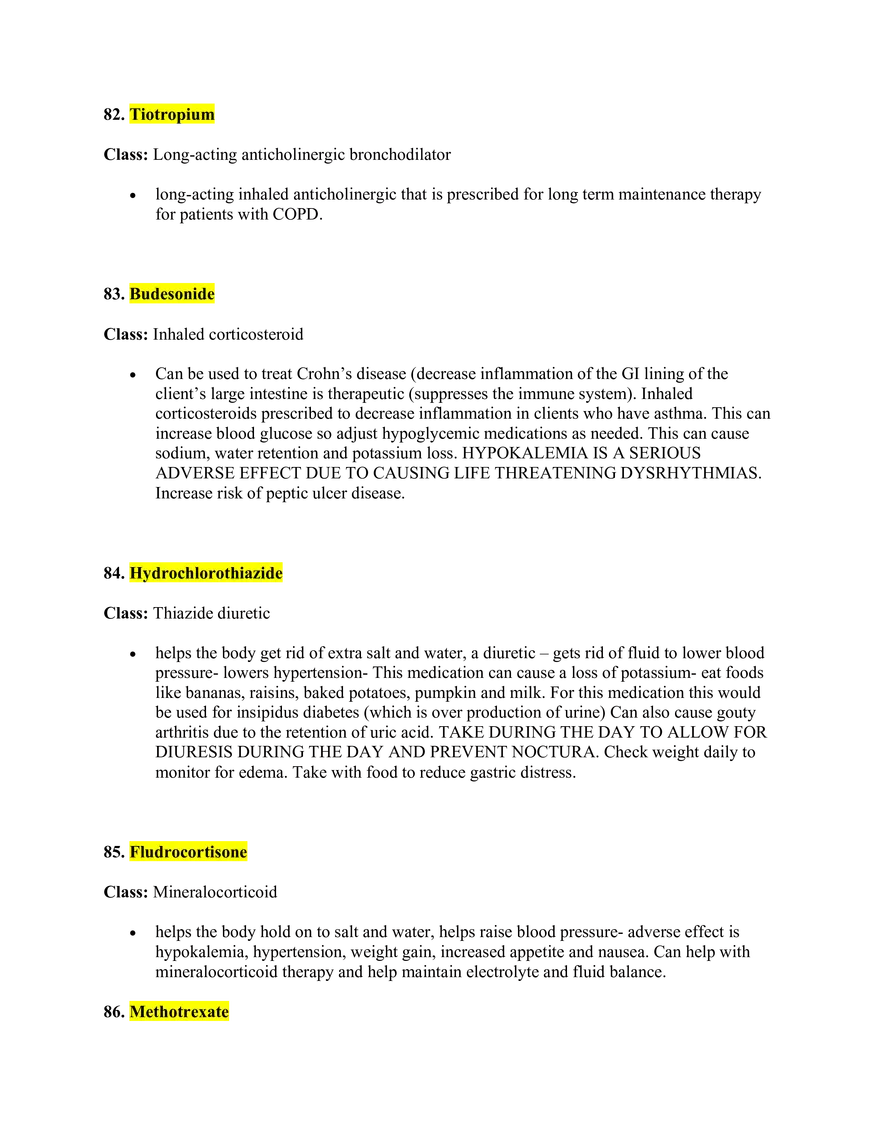 Pharmacology Study Guide - Page 11