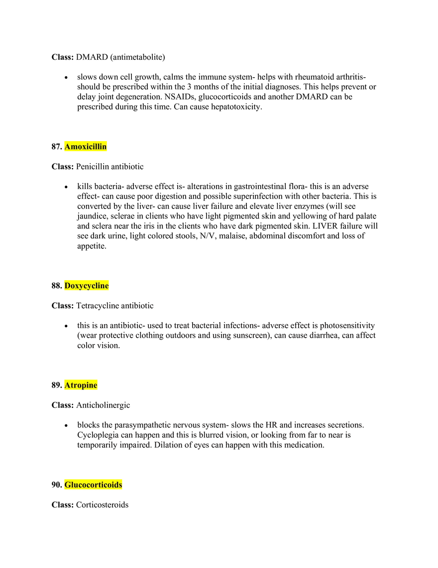 Pharmacology Study Guide - Page 12