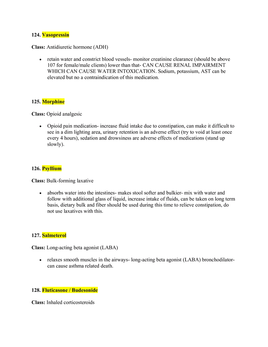 Pharmacology Study Guide - Page 21