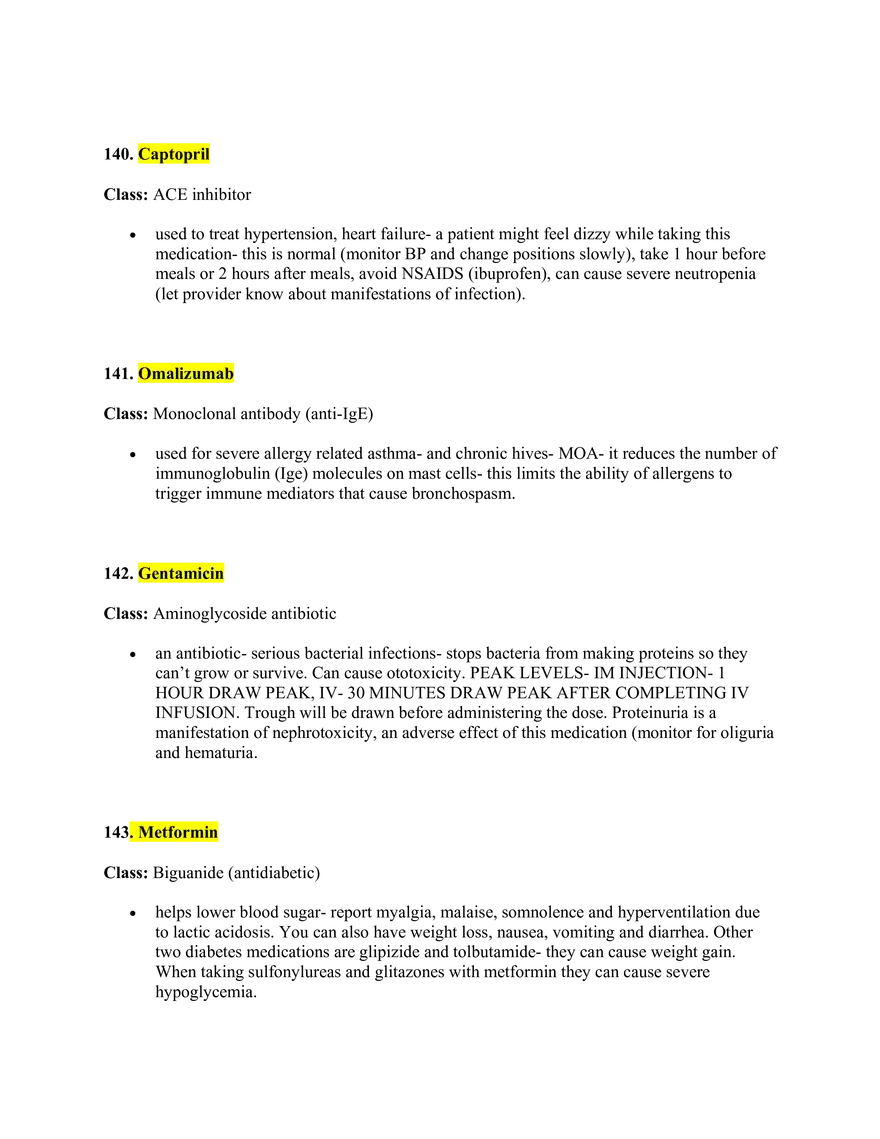 Pharmacology Study Guide - Page 26