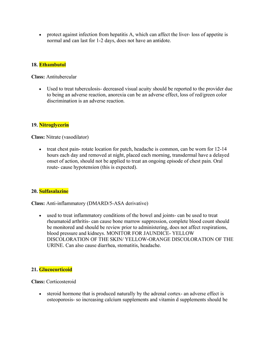 Pharmacology Study Guide - Page 32