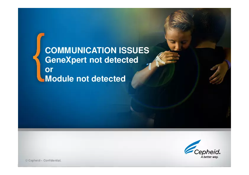 Troubleshooting Gene Expert Machine - Page 26